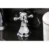 Kingston Brass KB4981BX Widespread Bathroom Faucet with Pop-Up Drain, Polished Chrome KB4981BX